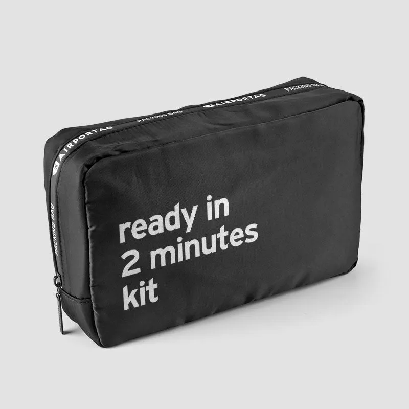 Ready in 2 minutes kit - Packing Bag