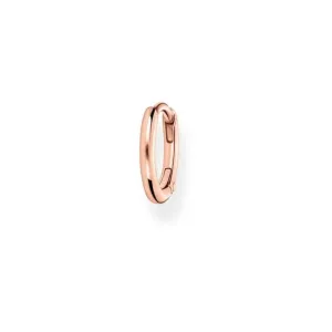 Rose Gold Small Hoop Single Earring 13.5mm CR656-415-40