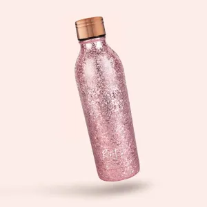 Rose Gold Sparkle Water Bottle