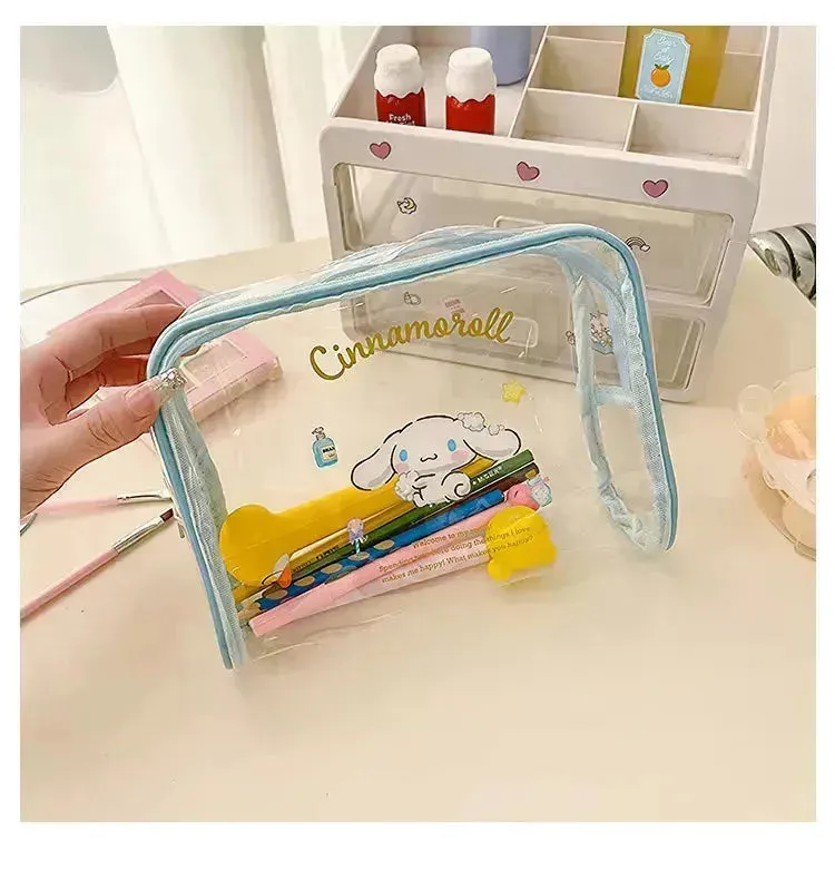 Sanrio Transparent Makeup Bag