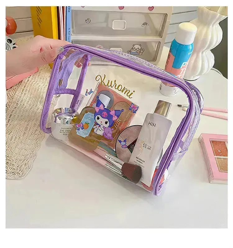 Sanrio Transparent Makeup Bag