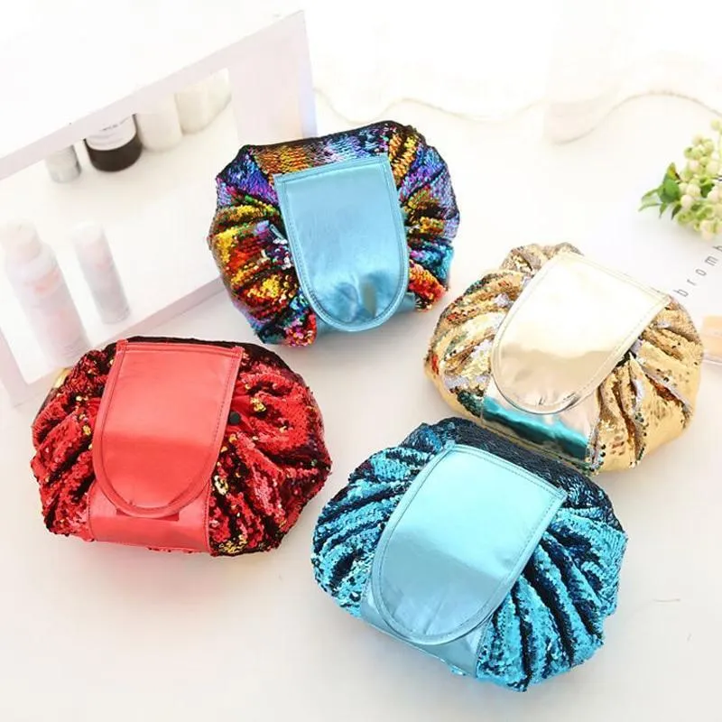 Sequin Makeup Bag