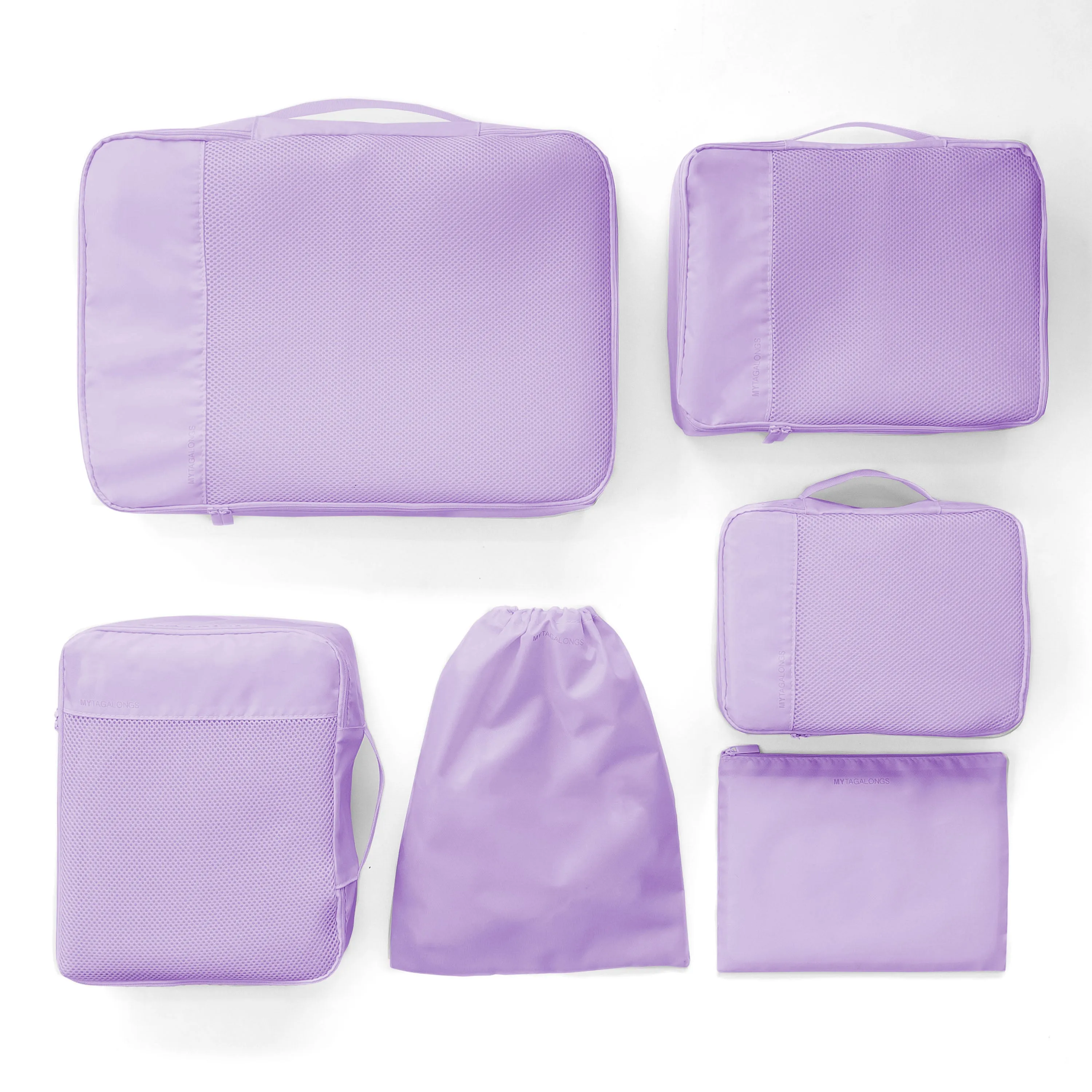 SET OF 6 PACKING PODS- ORCHID