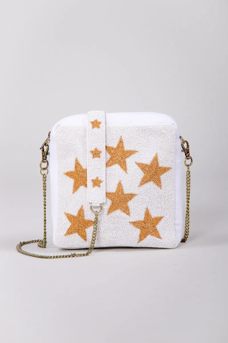 Shining Star Beaded Purse