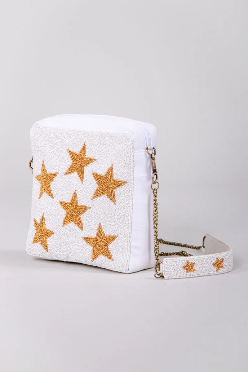 Shining Star Beaded Purse