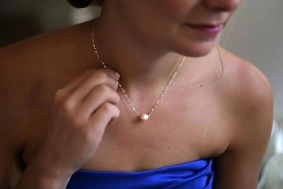 Simple Pearl Necklace