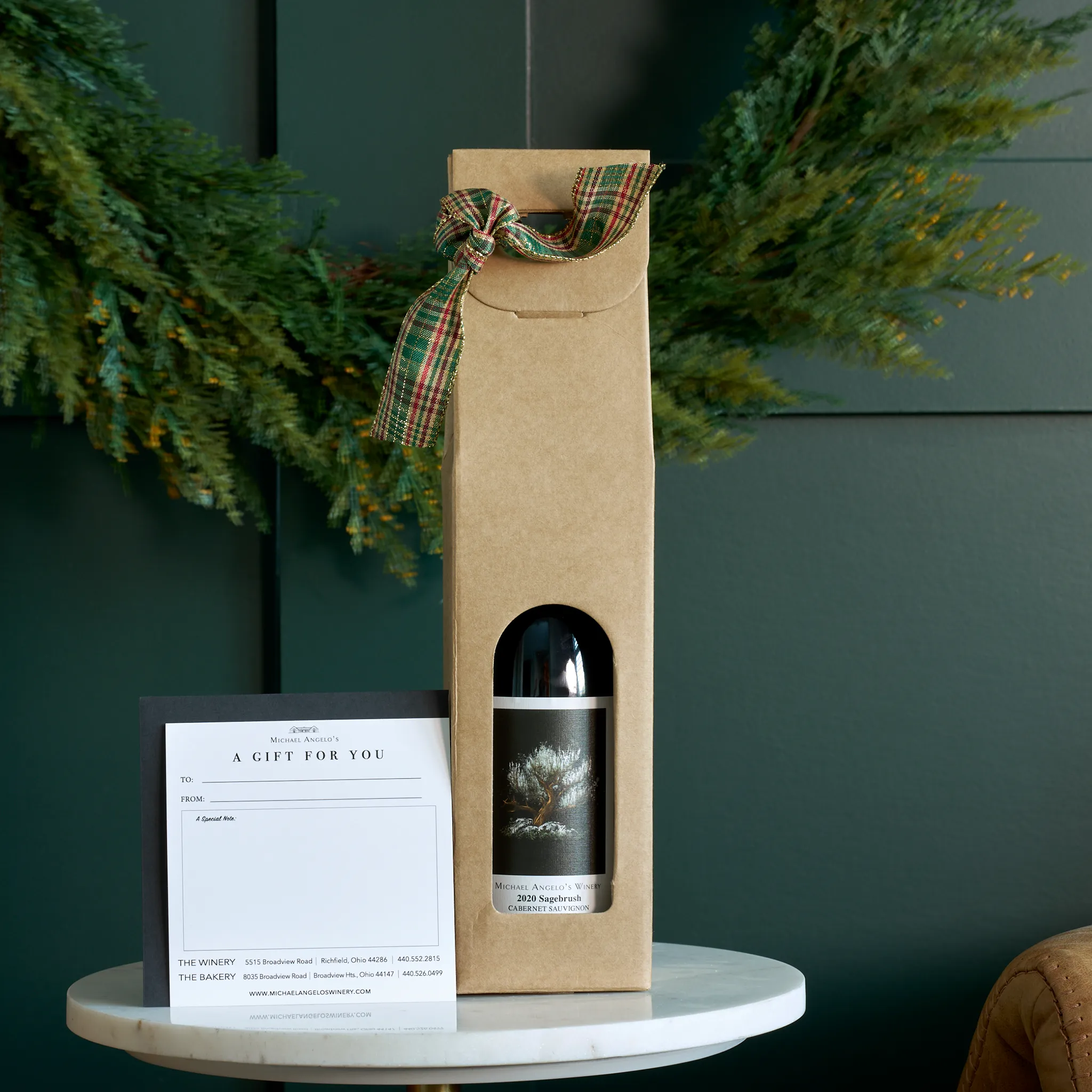 Single Bottle Wine Gift Box - Ohio Shipping Only