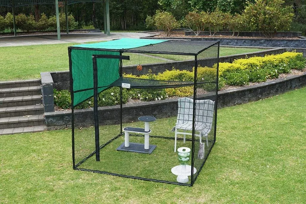 Single Size 1.8m Freestanding Cat Enclosure