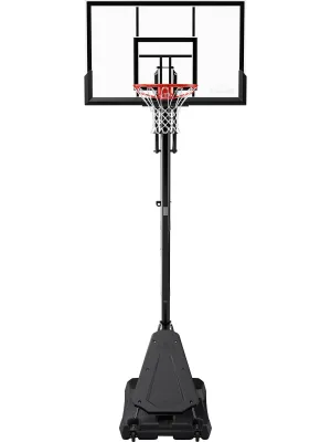 Spalding 50" Performance Acrylic Exactaheight Portable Basketball Hoop