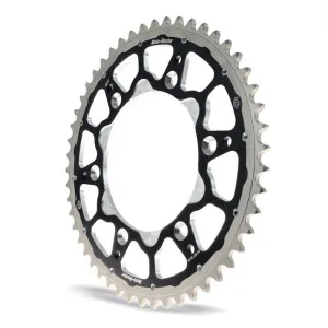 *SPROCKET REAR MOTO MASTER FUSION DUAL RING KAWASAKI KX125 KDX200 KDX220 KX250 KLX250 KLX300 BLACK