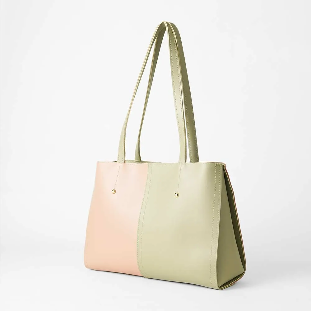 Steven Bag Beige & Peach