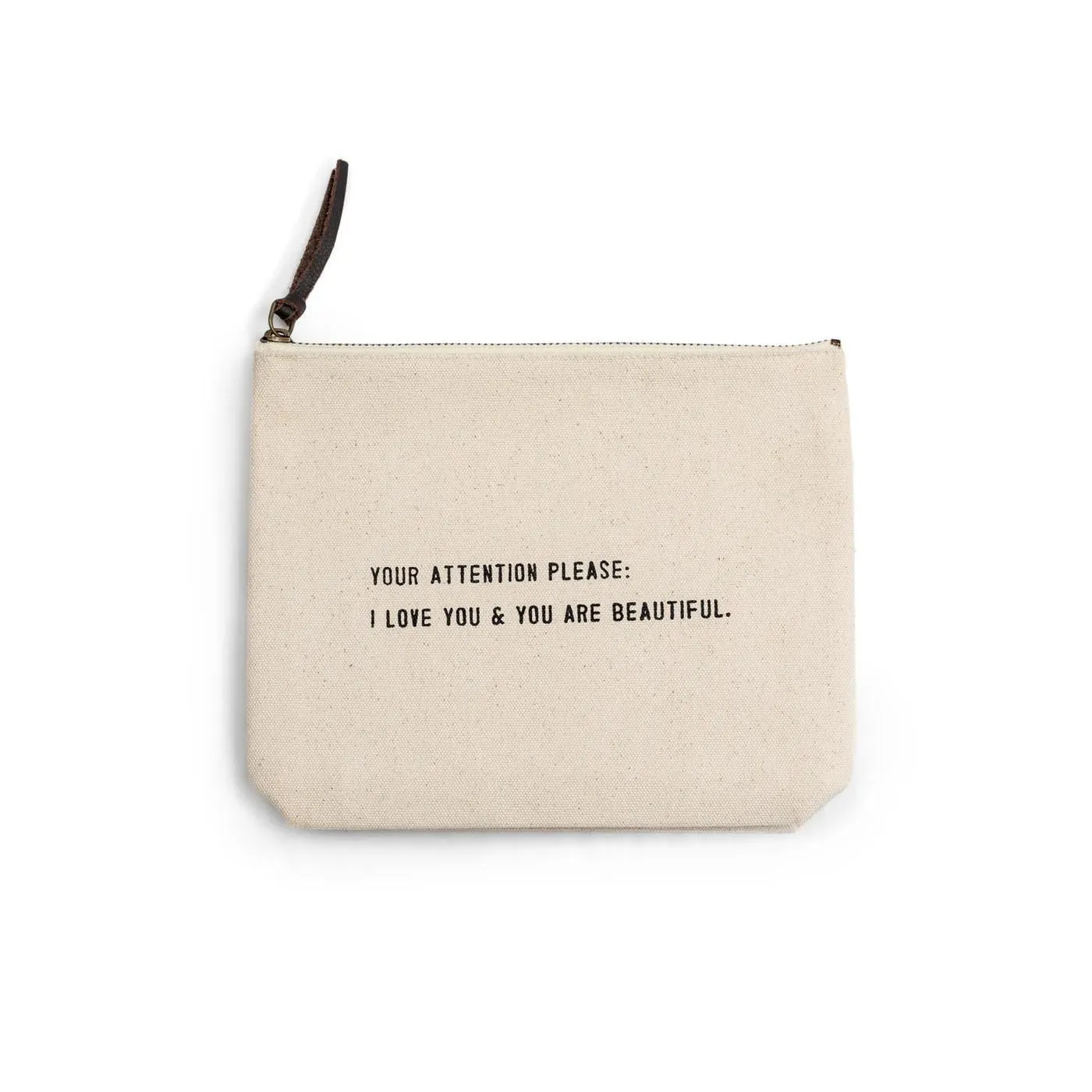 Sugarboo & Co Canvas Bag - Your Attention Please