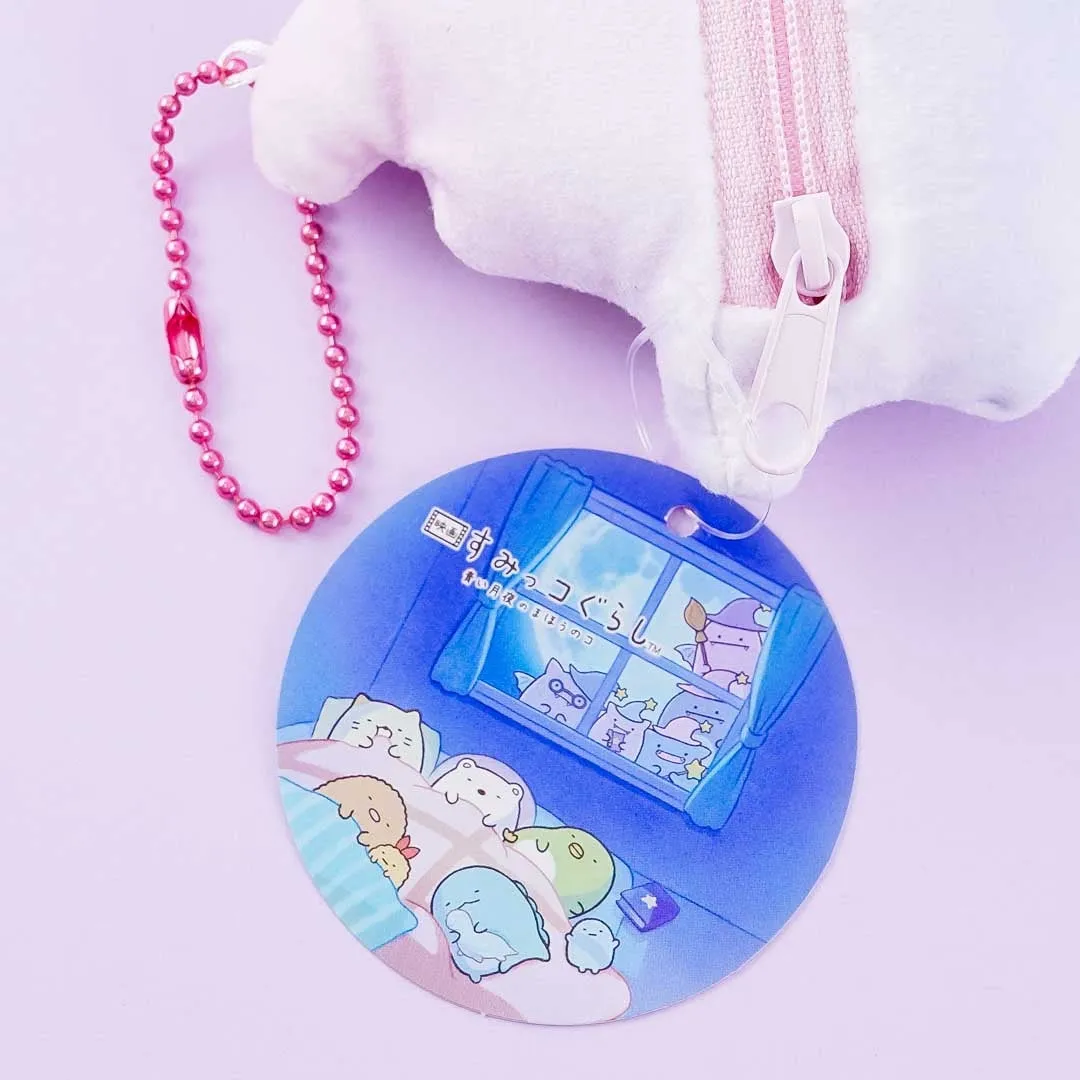 Sumikko Gurashi Neko Moonlight Night Pouch Charm