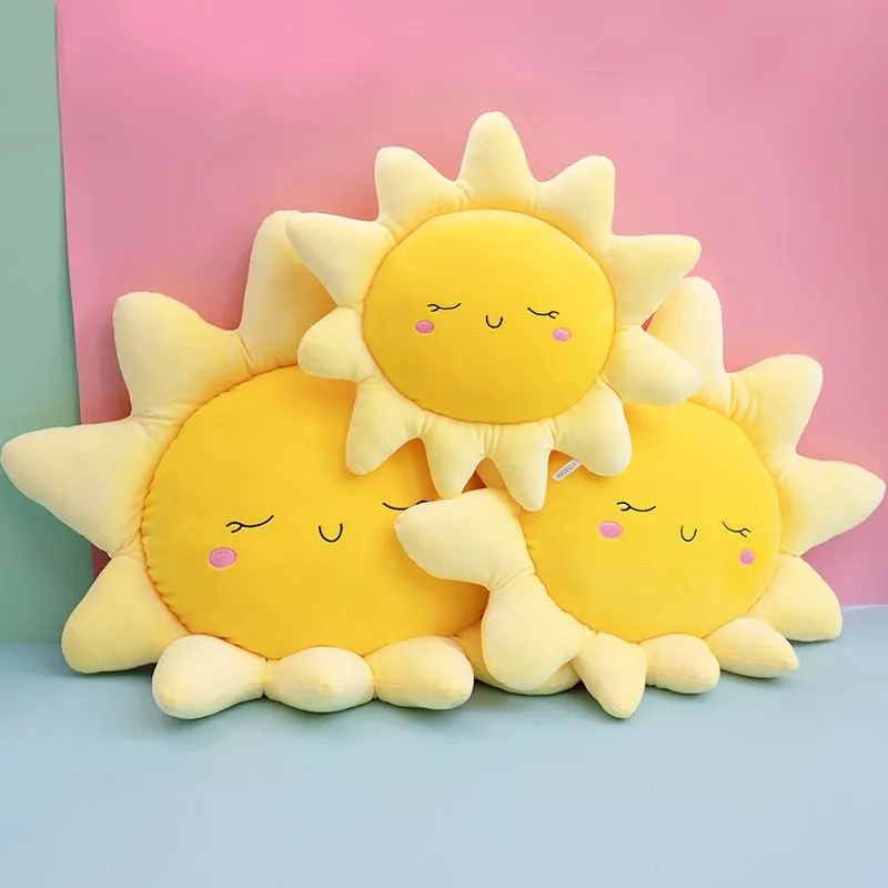 Sun Cloud Charming Plush Pillow