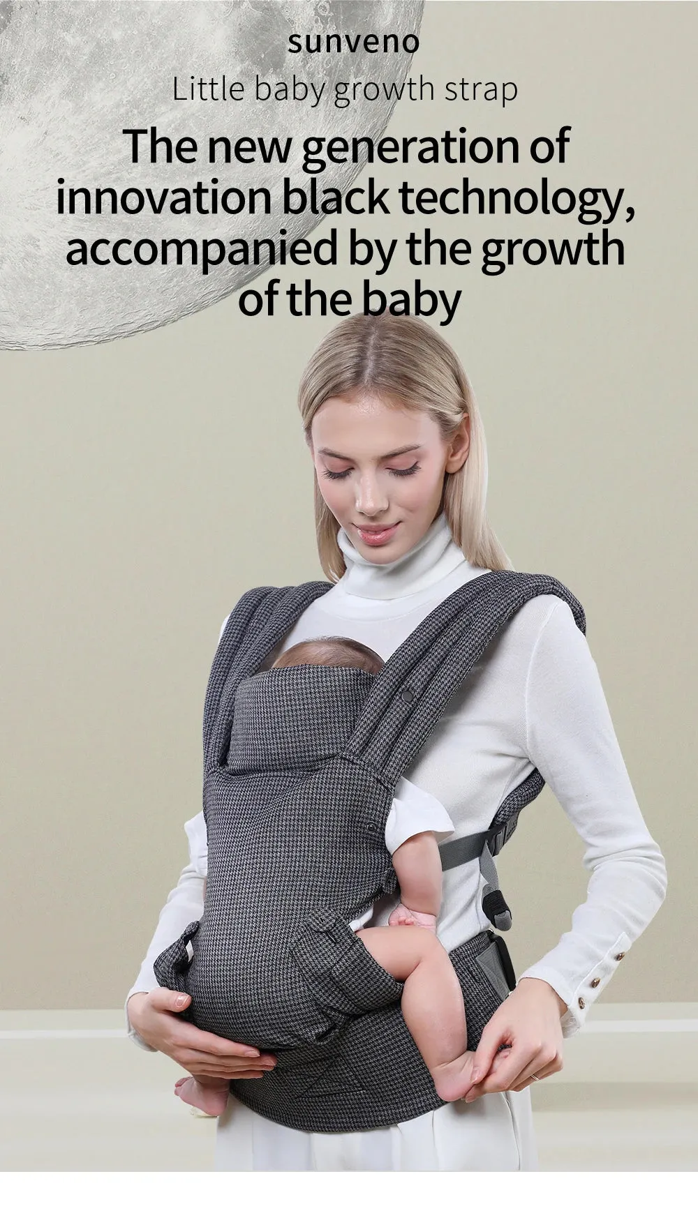 Sunveno Baby Carrier with Neck Support