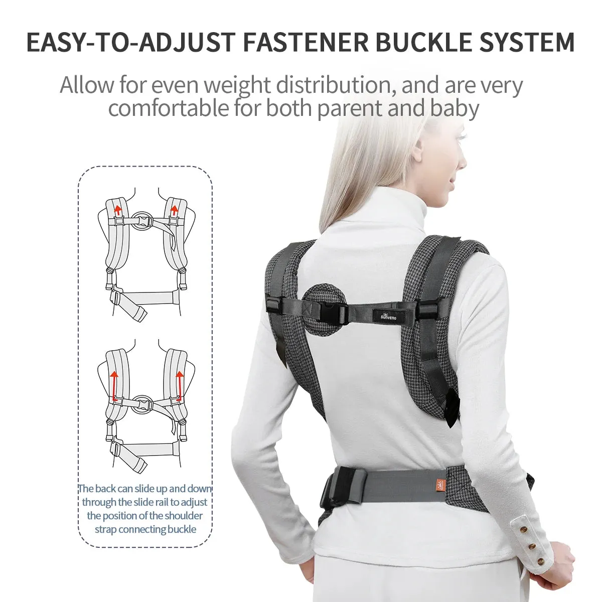 Sunveno Baby Carrier with Neck Support