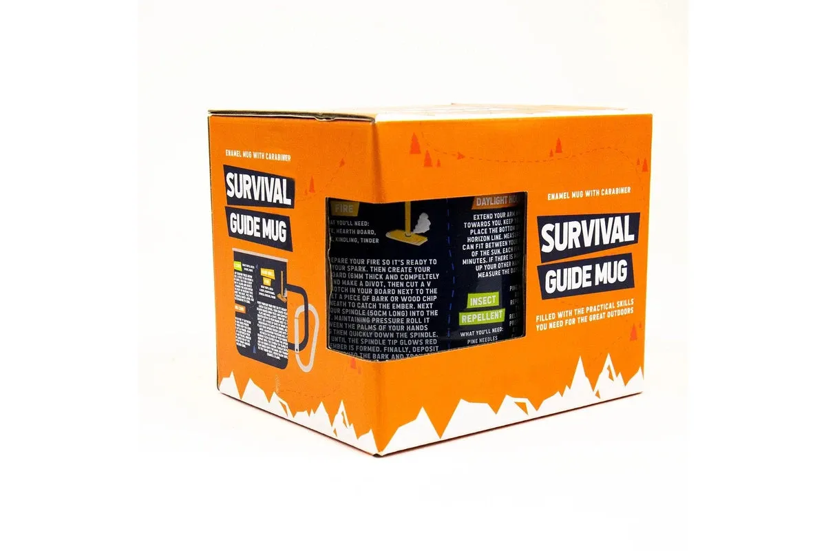 Survival Guide Enamel Mug