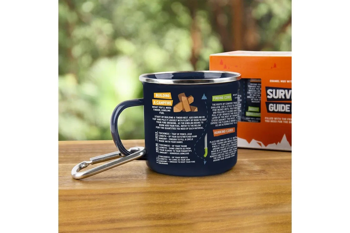 Survival Guide Enamel Mug