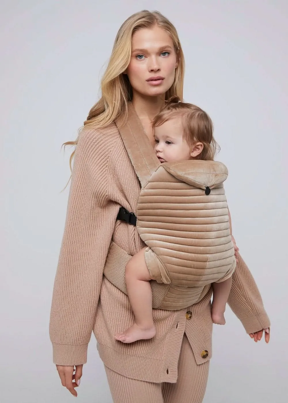 The Armadillo Baby Carrier - Dune Velvet