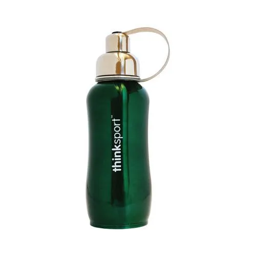 Thinksport Stainless Steel Sports Bottle - Green - 25 Oz