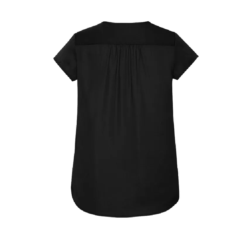 Thrive Medical Kayla V-Neck Pleat Blouse