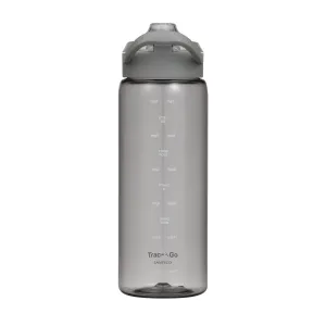 Track & Go Water Bottle Gray