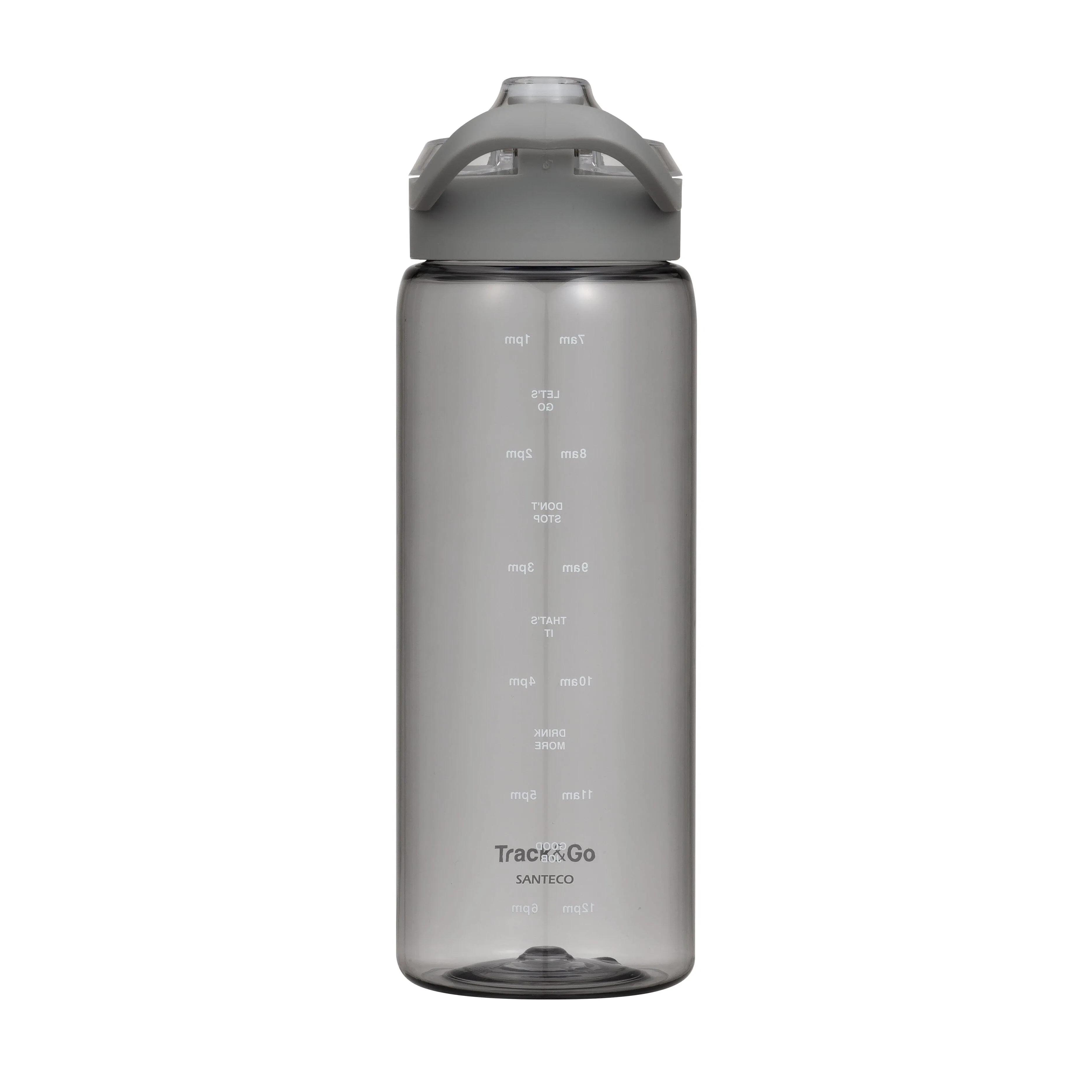 Track & Go Water Bottle Gray