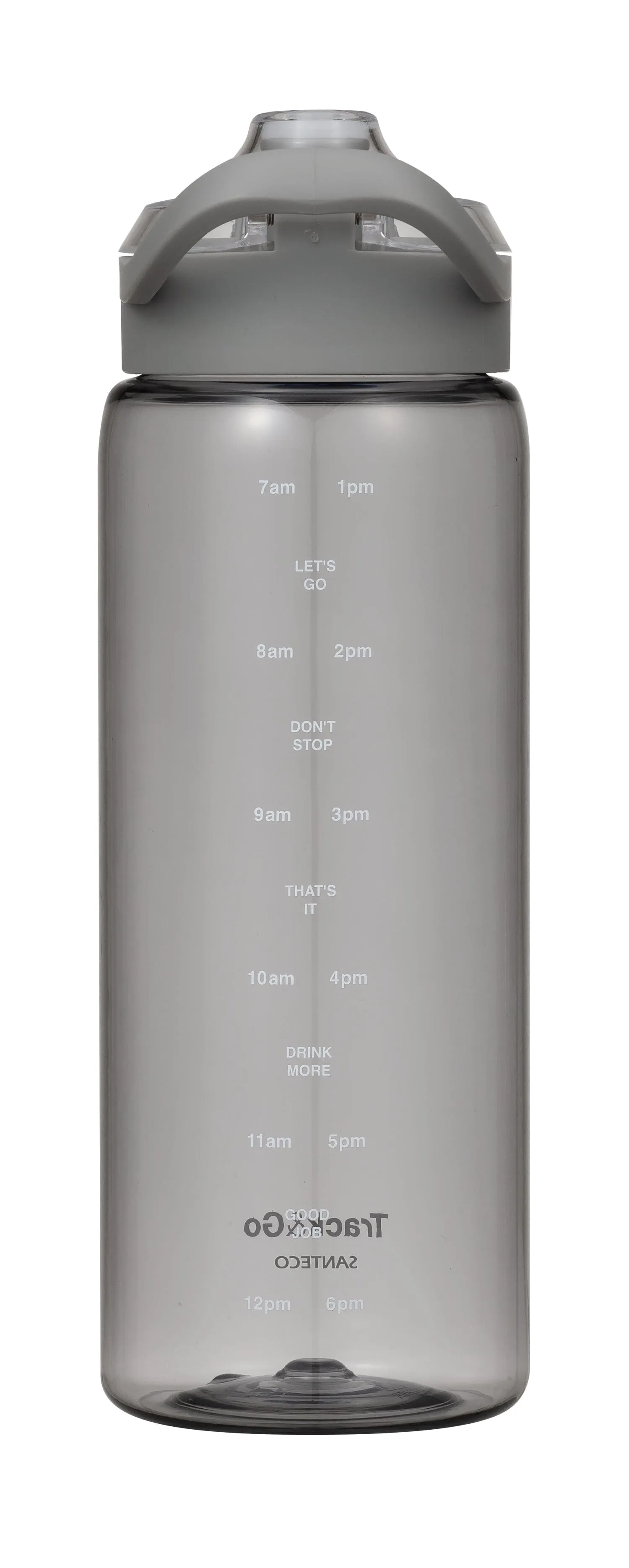 Track & Go Water Bottle Gray