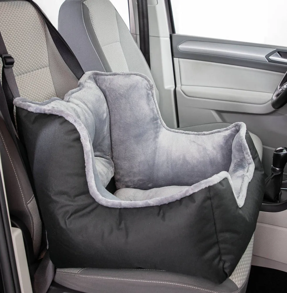 Trixie Car Seat/Travel Bed 50 x 40 x 50 cm, black/grey