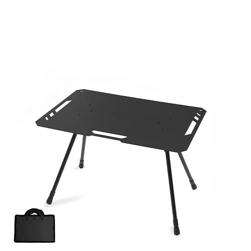 Ultra-Light Portable Folding Tactical Table – Sleek Aluminum Alloy Design for Camping, BBQs, and Outdoor Picnics