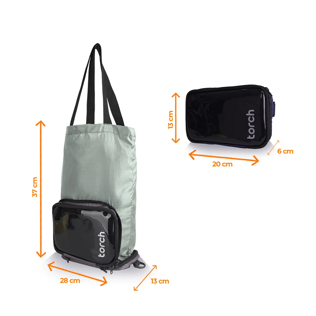 Valencia 2 in 1 (Waist Bag & Tote Bag)