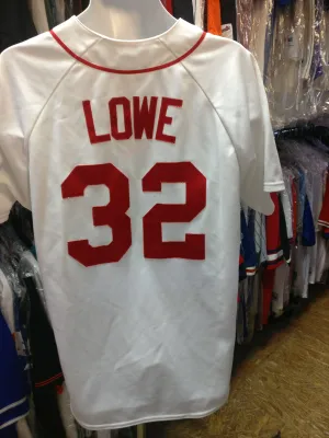 Vintage '04 #32 DEREK LOWE Boston Red Sox MLB Majestic Jersey L