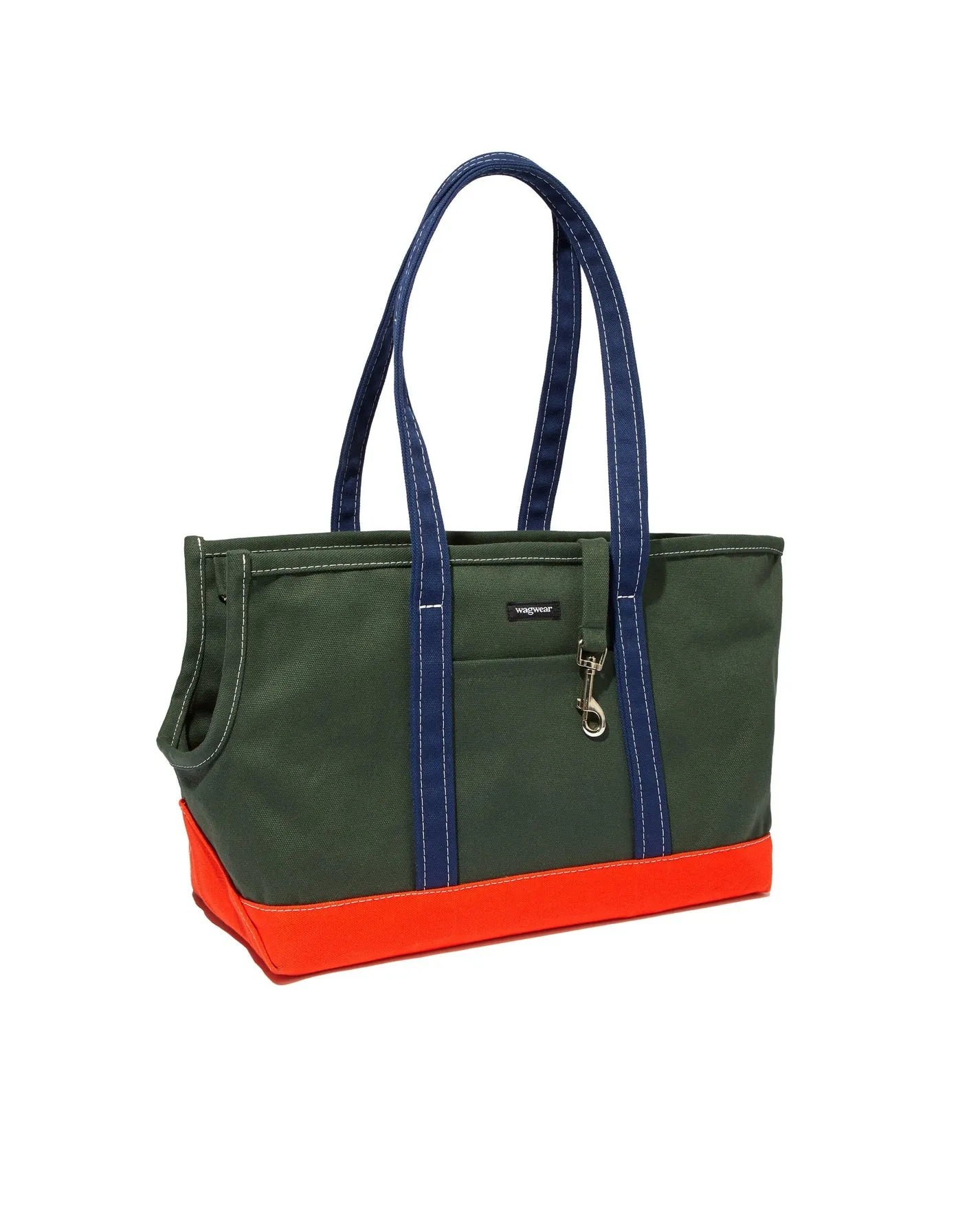 Wagwear Tri-Color Boat Canvas Carrier