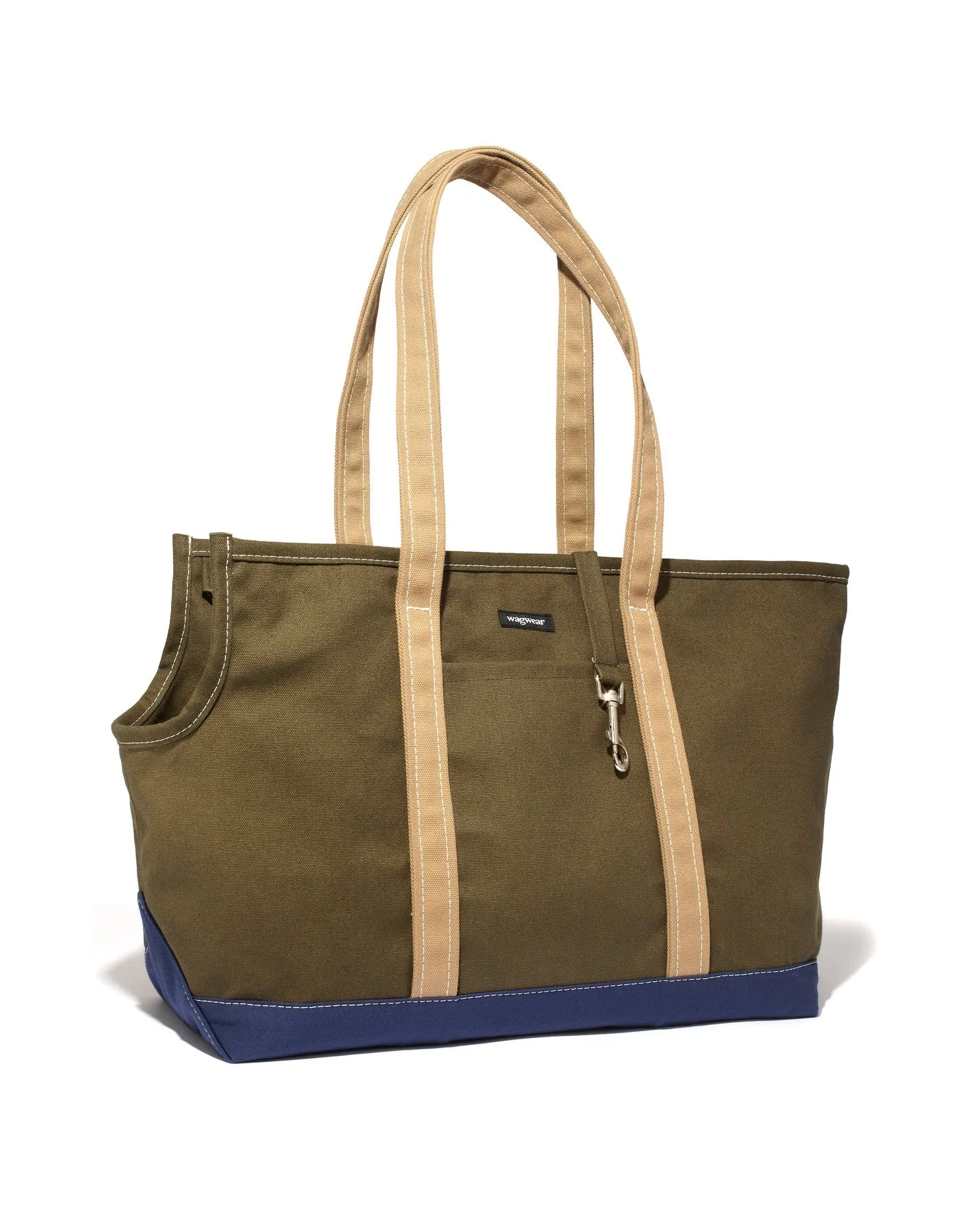 Wagwear Tri-Color Boat Canvas Carrier