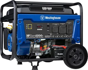 Westinghouse WGen5300s Generator 5300W/6600W 30 Amp Electric Start Gas New