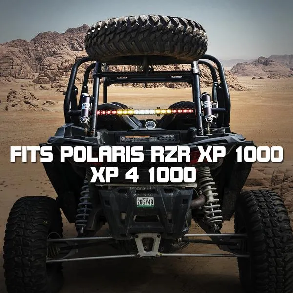 Xprite Spare Tire Carrier Polaris RZR 1000XP / 1000XP 4 (2014-2022) Black Powder Coated Finish