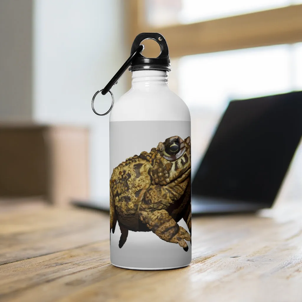 Yellow Toad Stainless Steel Water Bottle